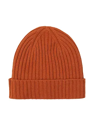 AKAROA | Kaschmirmütze - Haube LU | orange